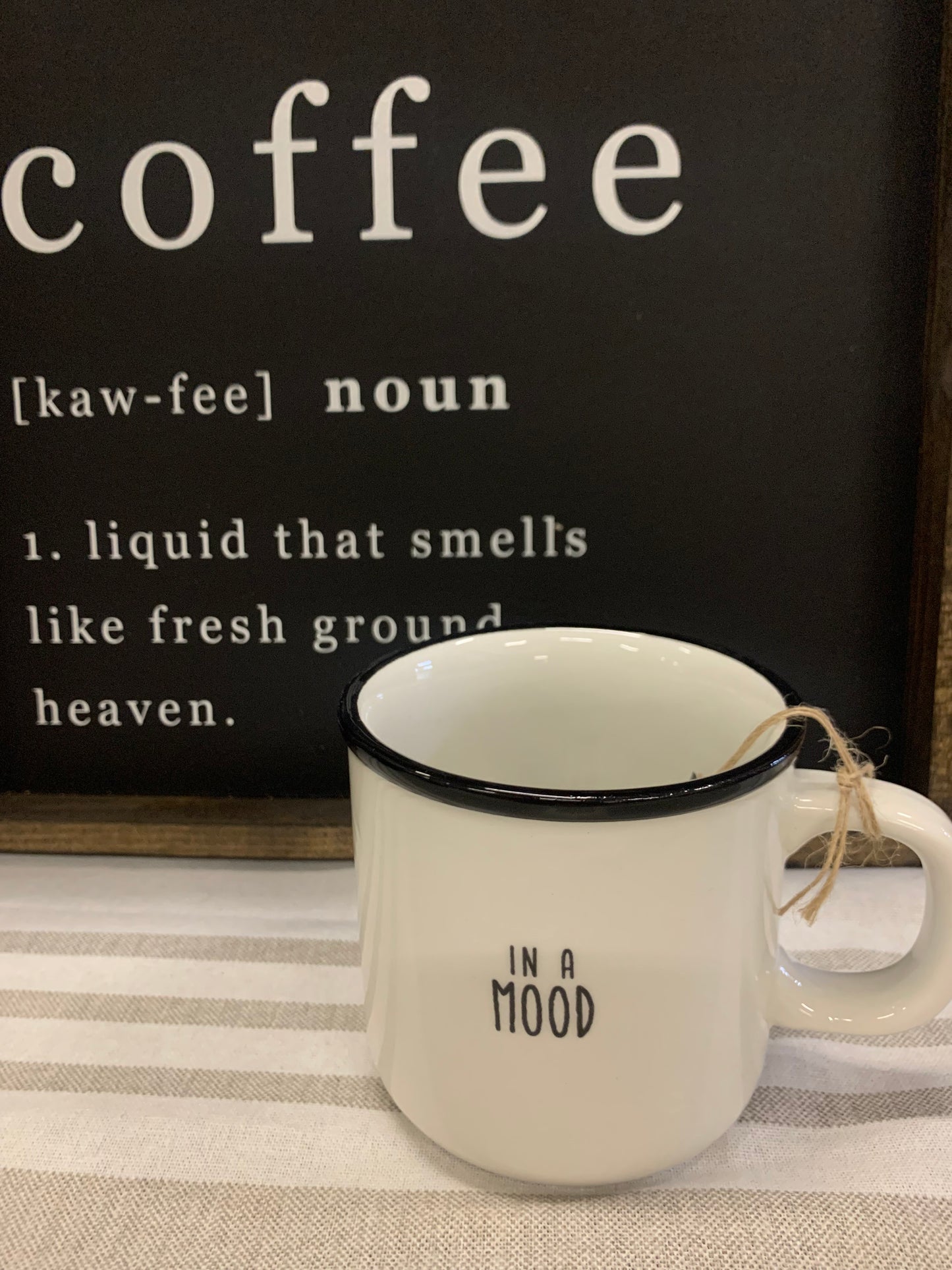 "In a Mood" Ceramic Mug