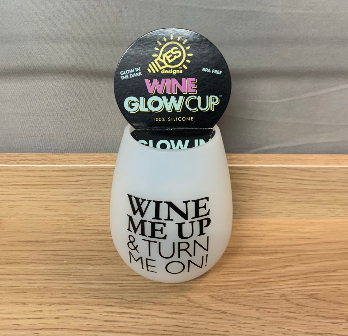 Silicone Glow in the Dark Wine Cup