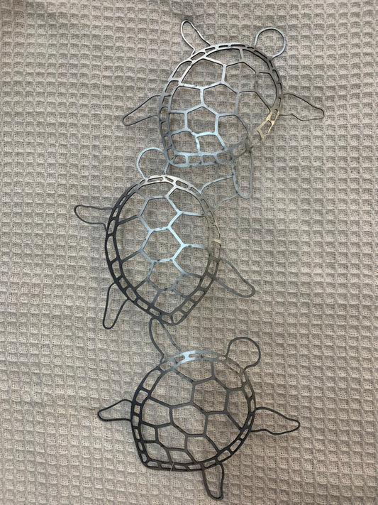 Turtle Metal Wall Art